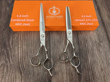 MIZUTANI professional hairdresser scissors barber shop tools set of 5.5-6.0-6.8 inch VG10 cobalt steel hair cutting sissosrs