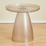 MOMO Cream Style Small Flat Tea Table Small Household Sofa Side Table Celebrity INS Designer Bedroom Plastic Cute Side Table