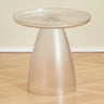 MOMO Cream Style Small Flat Tea Table Small Household Sofa Side Table Celebrity INS Designer Bedroom Plastic Cute Side Table