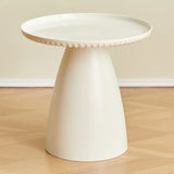 MOMO Cream Style Small Flat Tea Table Small Household Sofa Side Table Celebrity INS Designer Bedroom Plastic Cute Side Table