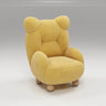 MOMO Lamb Velvet Cream Children's Bear Sofa Chair Cute Baby Single Cartoon Seat Mini Lazy Small Sofa Modern Simplicity