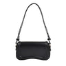 MOODS Flap Crossbody Bags For Women Pure Color PU Leather Armpit Shoulder Bag 2023 Latest Fashion Small Saddle Handbags Female