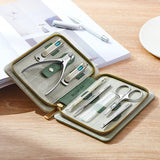 MR.GREEN Manicure Set Pedicure Sets Nail Clipper Stainless Steel Professional Nail Cutter Tools with Travel Case Kit