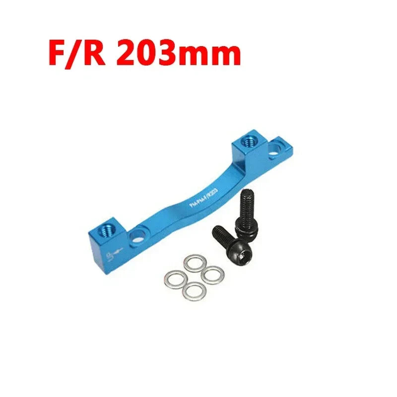 MTB Bike Disc Brake Rotors Front Rear 180mm 203mm IS/PM Caliper Adapter Aluminium Alloy Post Mount Bicycle Accessorie Adaptor