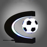 Magnetic Levitation Soccer Lamp Globe Tellurion LED Light Table Desk Ornament Football Decoration Gifts Soccer Supplies