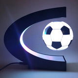 Magnetic Levitation Soccer Lamp Globe Tellurion LED Light Table Desk Ornament Football Decoration Gifts Soccer Supplies