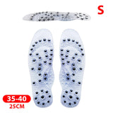 Magnetic Therapy Massage Insoles For Shoes Foot Acupressure Enhanced Magnetic Insole Point Therapy Feet Body Detox Insert Pads