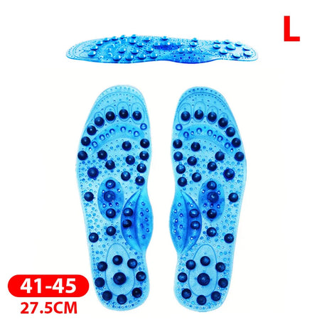 Magnetic Therapy Massage Insoles For Shoes Foot Acupressure Enhanced Magnetic Insole Point Therapy Feet Body Detox Insert Pads