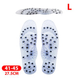 Magnetic Therapy Massage Insoles For Shoes Foot Acupressure Enhanced Magnetic Insole Point Therapy Feet Body Detox Insert Pads