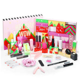 Makeup Advent Calendar Christmas Gifts All-in-one Makeup Kit Christmas Countdown Calendar Lip Gloss Foundation Concealer Mascara