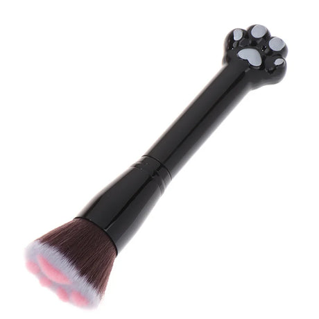 Makeup Brushes Cosmetic Brush Cute Cat Claw Paw Foundation Brush Loose Powder Brushes Fiber Hair Birch Handle Cosmetics Tool