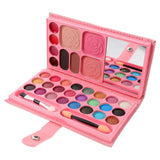 Makeup Palette Girls Eye Shadow Kids Matte Cream Eyeshadow Powder Pan 33-color Pallets Folding Beginner Toys