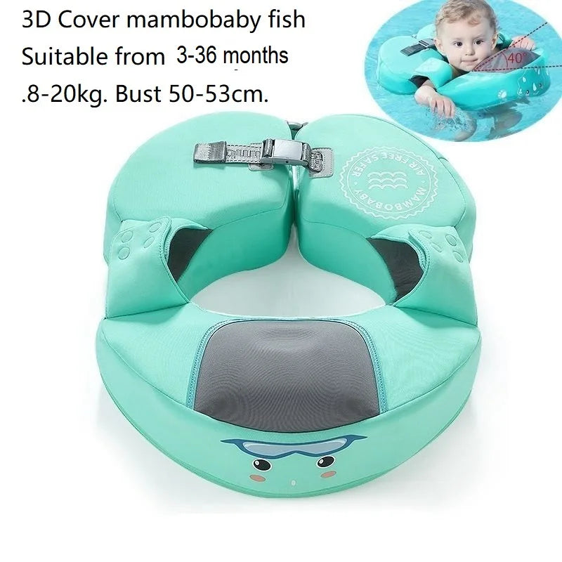 Mambobaby Baby Float Waist Swimming Rings Kids Non-inflatable Buoy Infant Swim Ring Swim Trainer Beach Pool Accessories Toys