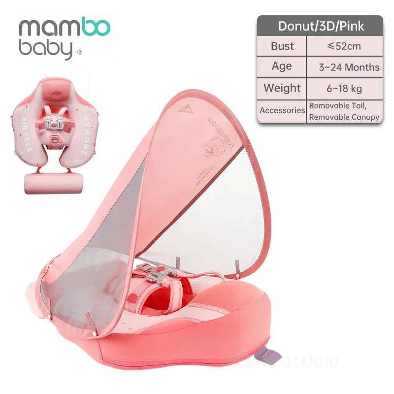 Mambobaby Baby Floater Newest Non-inflatable Waterproof  Swimming Float For Kids Swim Trainer Pools Accessories Fun Toys