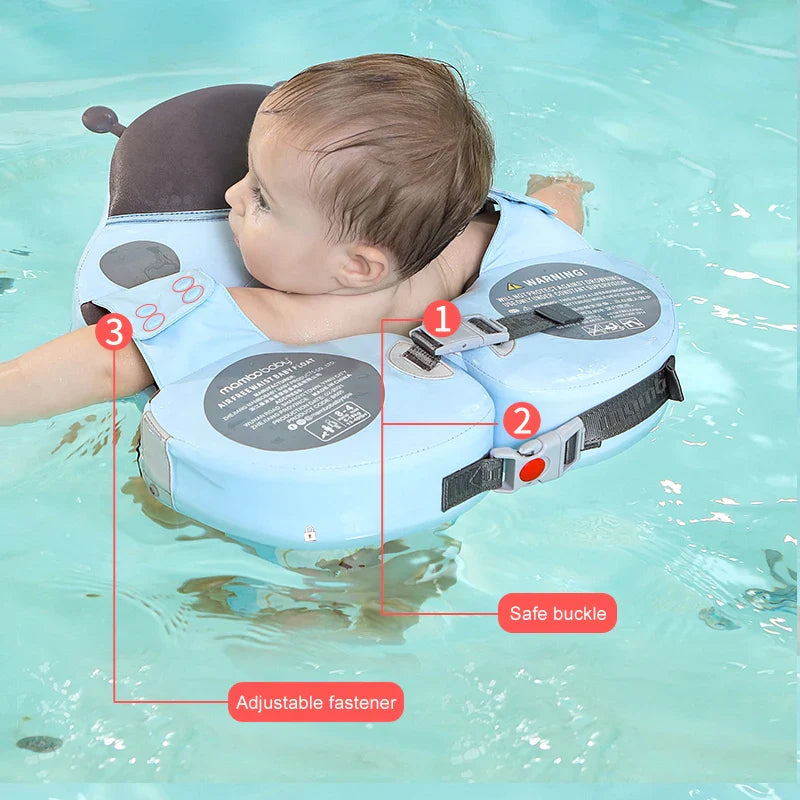 Mambobaby Baby Floater Newest Non-inflatable Waterproof  Swimming Float For Kids Swim Trainer Pools Accessories Fun Toys