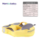 Mambobaby Baby Swimming Float With Sunshade For Infant Non-Inflatable Pool Accessories Kids Outdoor Play Water Waist Floater