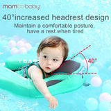 Mambobaby Baby Waist Floating Lying Swimming Ring Pool Toy Swimming Trainer Solid Non-Inflatable Newborn Baby Swim