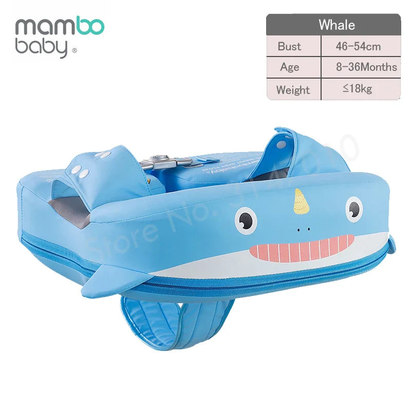 Mambobaby Swim Floats Non-inflatable Baby Floater Waist Swimming Toy For Kids Swim Trainer  Beach Pool Accessories Toys