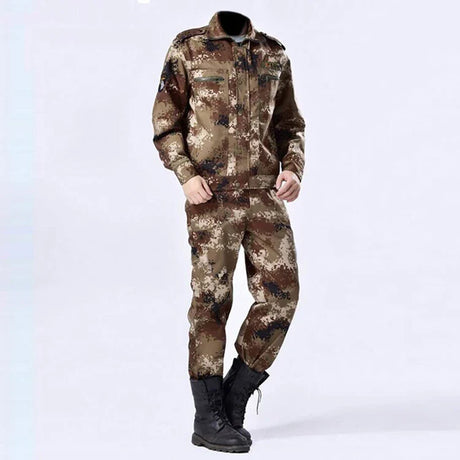 Man SWAT Soldier Army Suit Military Uniform Costumes Security Work Wear Tactical Combat Hunting Clothing Set High Quality