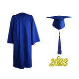 Man Women Graduation Gown Soft Matte Graduation Gown Hat Tassel Set 2023 Unisex Graduation Costume For High School And Bachelor