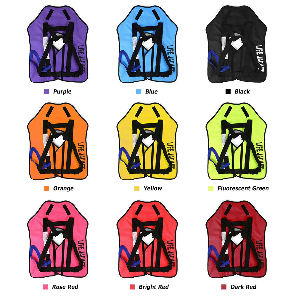 Manual Inflatable Life Jacket Children Adult Life Vest Swiming Fishing Survival Jacket Water Sports water safety products