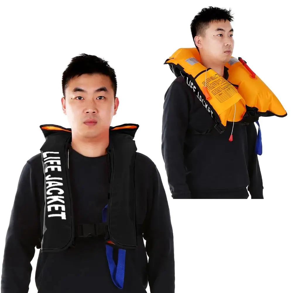 Manual Inflatable Life Jacket Children Adult Life Vest Swiming Fishing Survival Jacket Water Sports water safety products