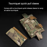 Medical Micro Trauma MED Pouch Tourniquet Holder Survival Safety IFAK Pouch First Aid Kit Storage MOLLE PALS Waist Belt Bag