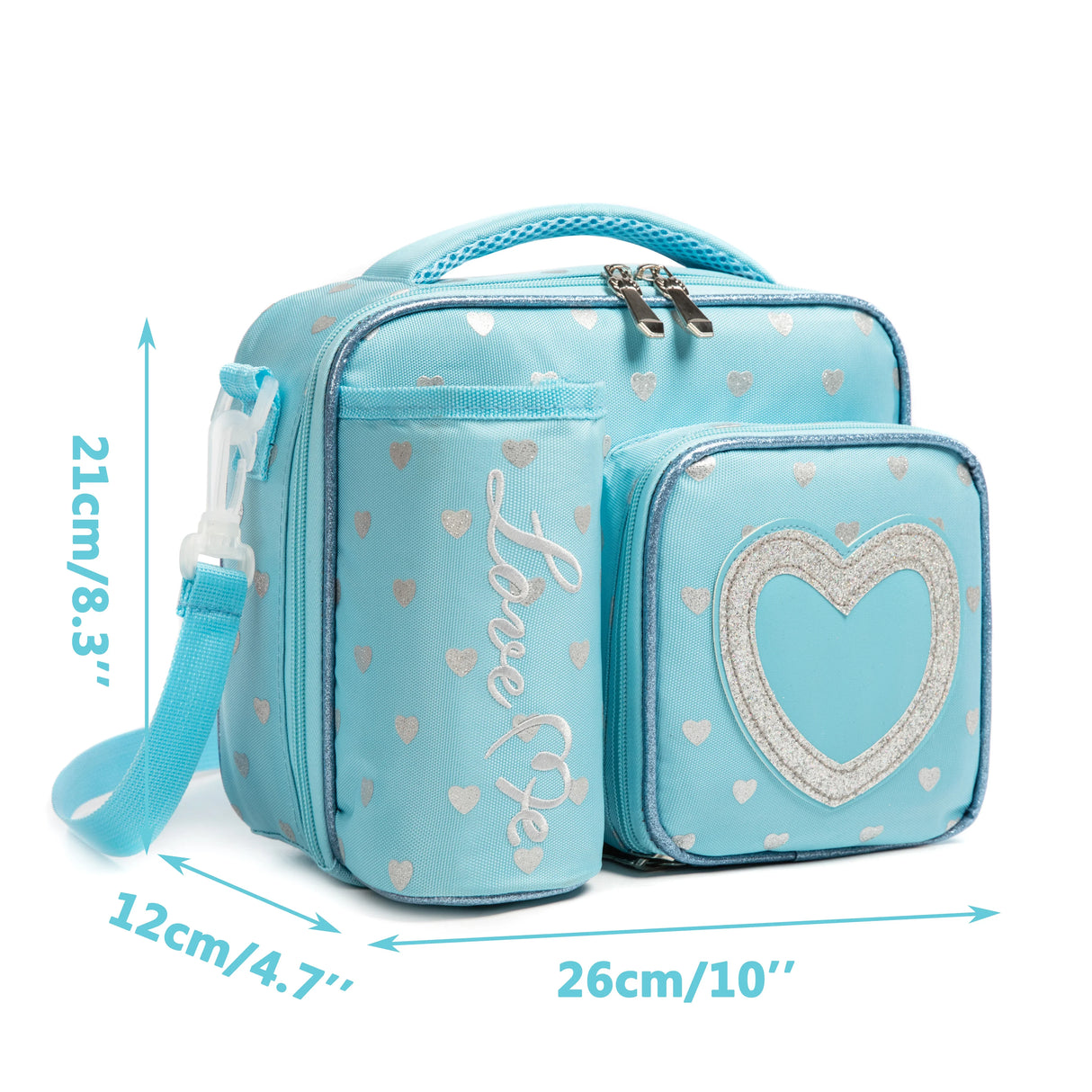 Meetbelify Lunch Bag Kids Cooler Bag for Boys Girls Insulated Kids Lunch Bag Kindergarten Elementary School  Bag