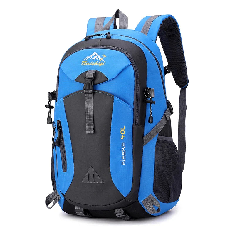 Men Backpack 2023 New Nylon Waterproof Casual Outdoor Travel Backpack Ladies Hiking Camping Mountaineering Bag Youth Sports Bag