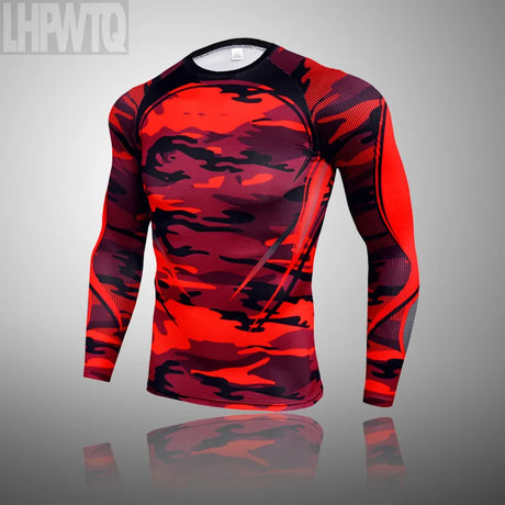 Men Compression Jogging suit Winter Thermal underwear Sports Suits Warm Men's Tracksuit rash guard MMA Clothing track suit 3XL