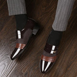 Men Dress Shoes Men Oxfords Fashion Business Dress Men Shoes 2020 New Classic Leather Men'S Suits Shoes Man Shoes 2023