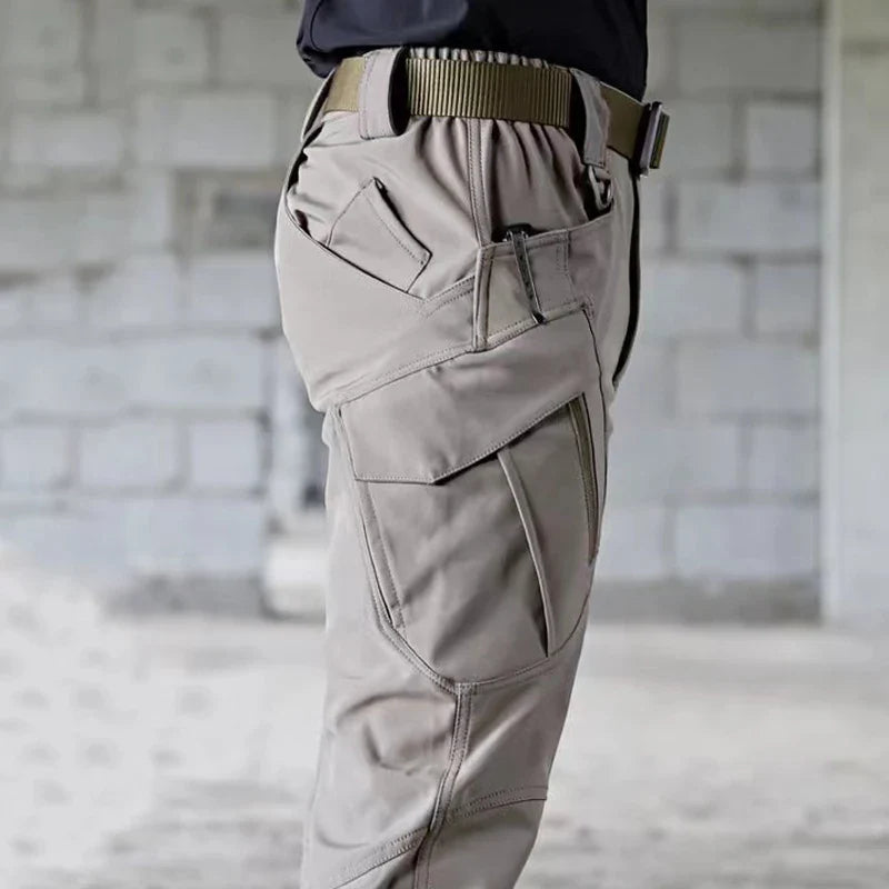 Men Elastic Camping Hiking Trekking Fish Climbing Outdoor Sports Trousers Spring Autumn Army Military Tactical Quick Dry Pants