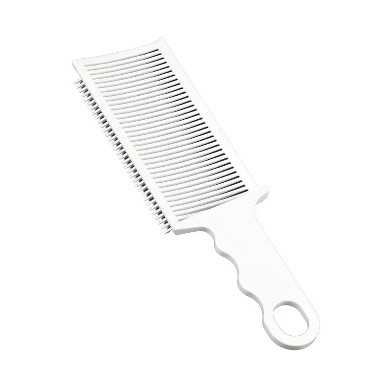 Men Flat Top Fading Comb Professional Barber Blending Clipper Hair Cutting Comb Heat Resistant Fade Comb Salon Styling Tools