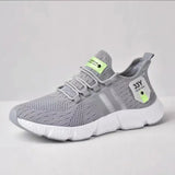 Men Shoes High Quality Fashion Unisex Sneakers Breathable Running Grey Tennis Shoes Breathable Comfortable Casual Shoe Women