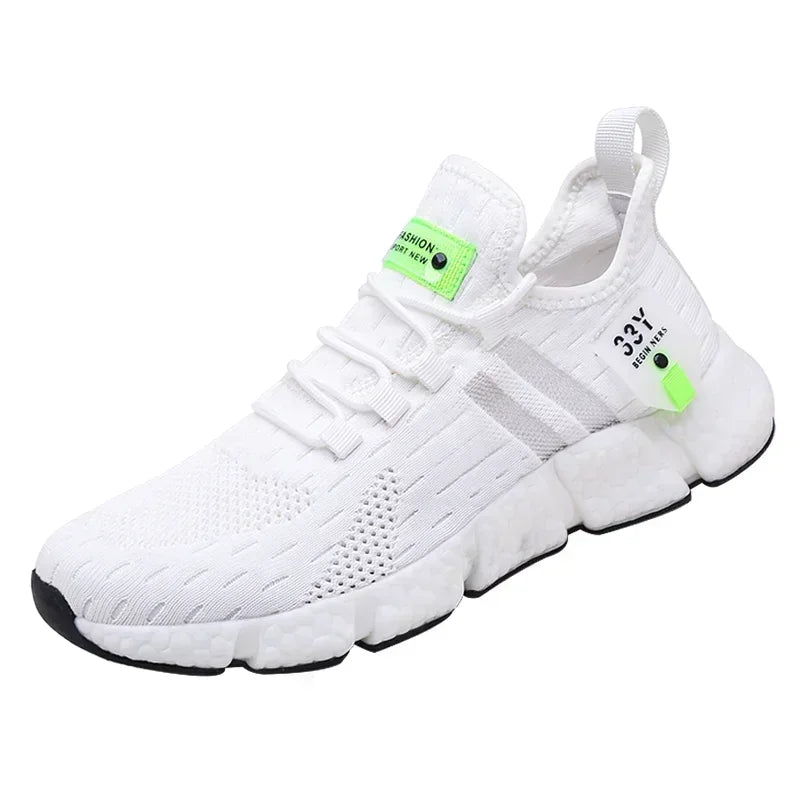 Men Shoes High Quality Fashion Unisex Sneakers Breathable Running Grey Tennis Shoes Breathable Comfortable Casual Shoe Women