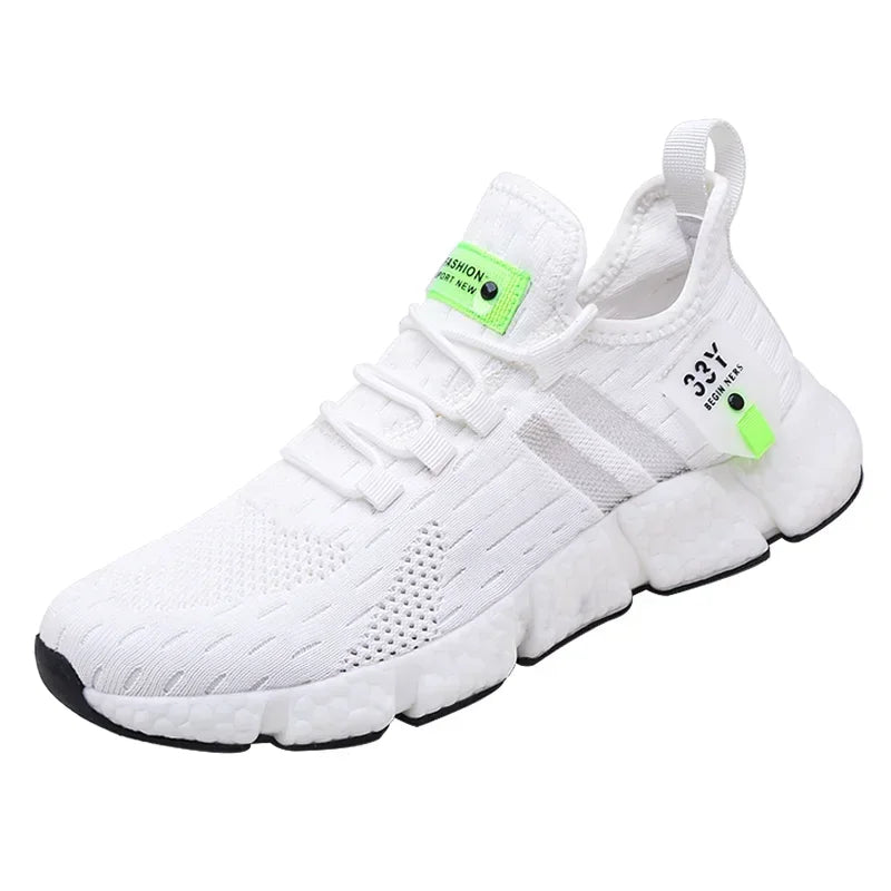 Men Shoes High Quality Fashion Unisex Sneakers Breathable Running Grey Tennis Shoes Breathable Comfortable Casual Shoe Women