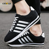 Men Shoes Tenis Masculino Youth Black White Loafers Summer Breathable Men Casual Shoes Soft Comfortable Fashion Flat Sneakers