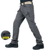 Men Summer Quick Dry Thin Outdoor Trekking Fishing Hiking Pants Waterproof Fleece Warm Military Tactical Cargo Skiing Trousers