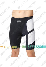 Men Swimwear Shorts Training Swim Trunks 2023 Summer Beach Tight Quick Dry Swimming Jammer Running Sports Surfing Swimsuit Pants