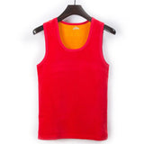 Men Winter Thermal Underwear Tops Body Sleeveless Vest Invisible Thermo Warmer Tank Tops for Men