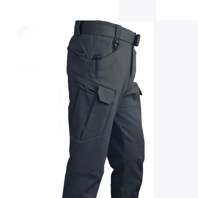 Men Winter Waterproof Climbing SkiingTrekking Fleece Fishing Tactical Sharkskin Military Pants Jackets Camping Hiking Trousers