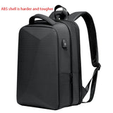 Men's 15.6 Inch Laptop Backpack Expandable Hard Shell Bag TSA Anti-theft Waterproof Backpacks USB Charging Business Travel Bag