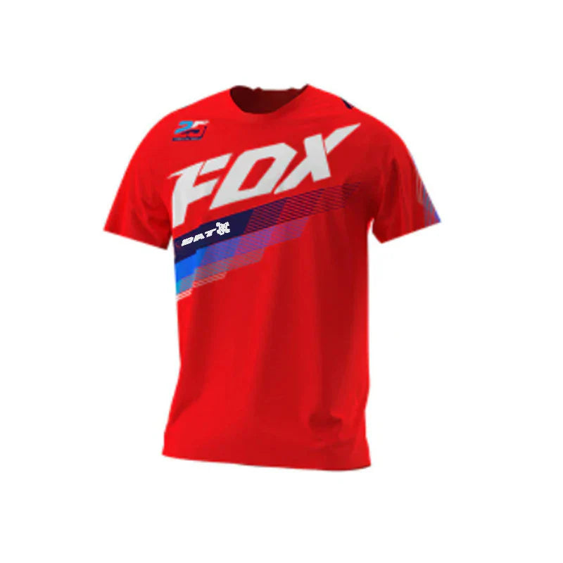 Men's BAT FOX Downhill Jerseys Mountain Bike Shirts Offroad DH Motorcycle Jersey Camiseta Motocross T-shirt Racing MTB Jersey