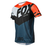 Men's BAT FOX Downhill Jerseys Mountain Bike Shirts Offroad DH Motorcycle Jersey Camiseta Motocross T-shirt Racing MTB Jersey