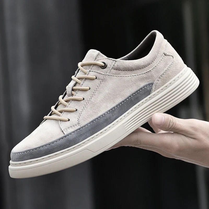 Men's Casual shoes Luxury Brand Designer Oxfords Shoes Genuine Leather Wear-resistant Comfortable Sneakers Tennis Sport Shoes