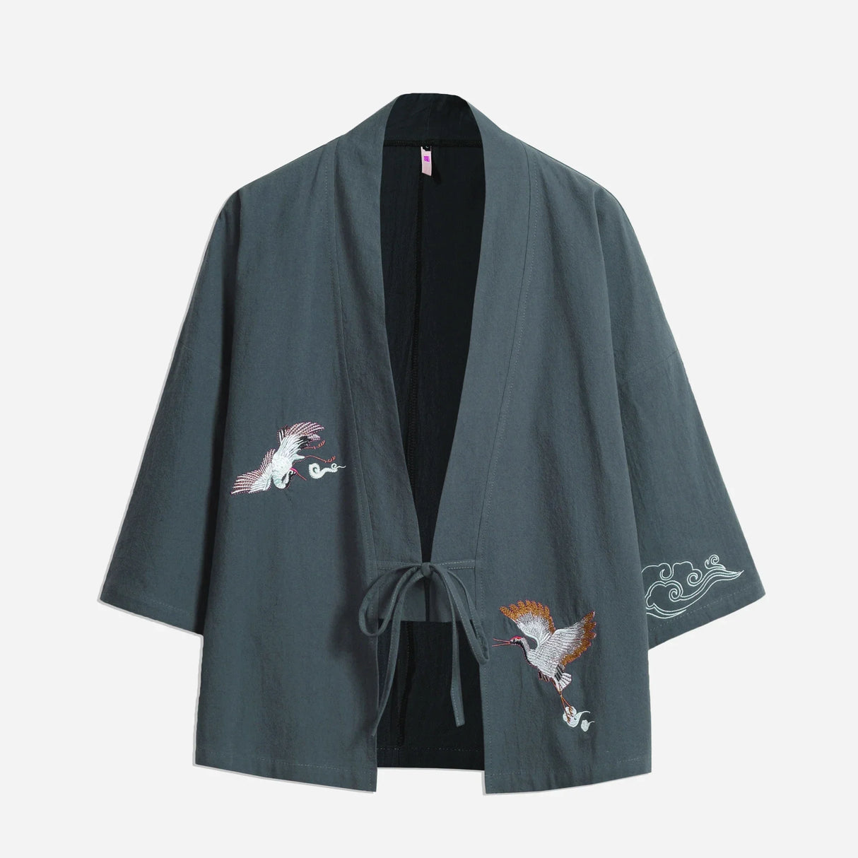 Men's Kimono Cardigan Japanese Jackets Casual Cotton Open Front Lightweight Linen Yukata