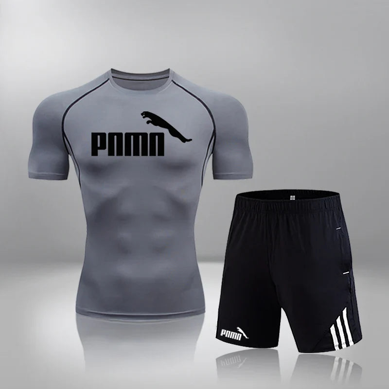 Men's Sportswear Compression Suits Training Clothing Set Training Jogging Sports Thermal Underwear Running Workout Gym Tights