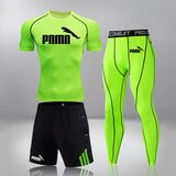 Men's Sportswear Compression Suits Training Clothing Set Training Jogging Sports Thermal Underwear Running Workout Gym Tights