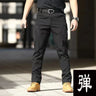 Men's Spring Fall Autumn Elastic Army Military Tactical Pants Camping Hiking Fishing Climbing Outdoor Trousers Quick Dry Sports