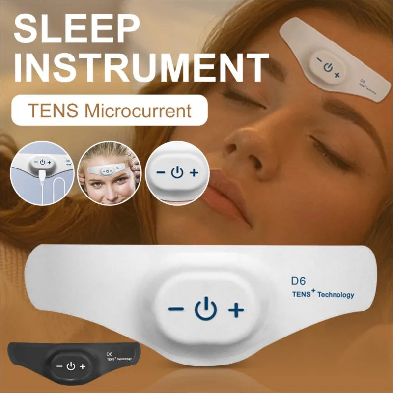 Migraine Relief Insomnia Sleep Instrument TENS Microcurrent Sleep Aid Device Pressure Relief Migraine Head Massager Device